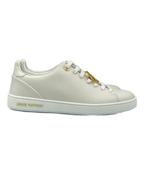 LOUIS VUITTON（ルイ ヴィトン）LOUIS VUITTON (ルイ ヴィトン) フロントロー・ライン スニーカー ホワイト サイズ:36の古着・服飾アイテム