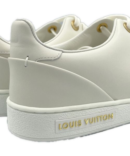 LOUIS VUITTON（ルイ ヴィトン）LOUIS VUITTON (ルイ ヴィトン) フロントロー・ライン スニーカー ホワイト サイズ:36の古着・服飾アイテム