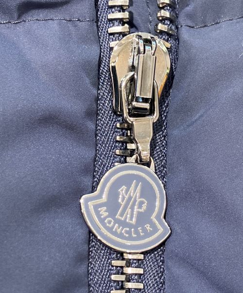 MONCLER（モンクレール）MONCLER (モンクレール) METRODORA/ファー付ダウンコート ネイビー サイズ:1の古着・服飾アイテム