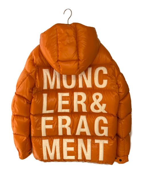 MONCLER GENIUS（モンクレール ジーニアス）MONCLER GENIUS (モンクレール ジーニアス) FRAGMENT (フラッグメント) HANRIOT/ダウンジャケット オレンジ サイズ:2の古着・服飾アイテム