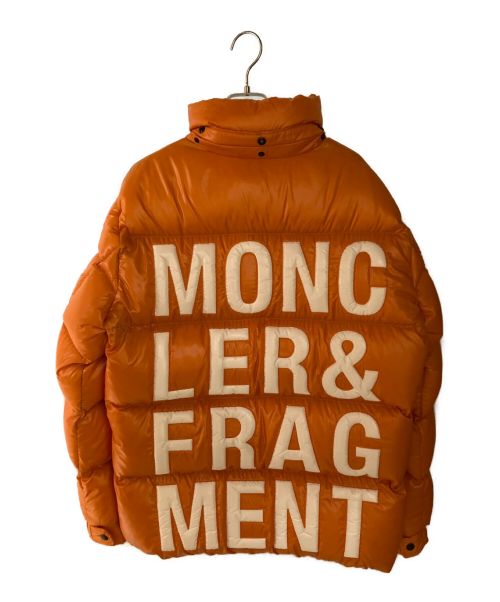 MONCLER GENIUS（モンクレール ジーニアス）MONCLER GENIUS (モンクレール ジーニアス) FRAGMENT (フラッグメント) HANRIOT/ダウンジャケット オレンジ サイズ:2の古着・服飾アイテム