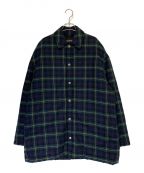 BALENCIAGAバレンシアガ）の古着「Logo Padedd Shirt」｜ブラック