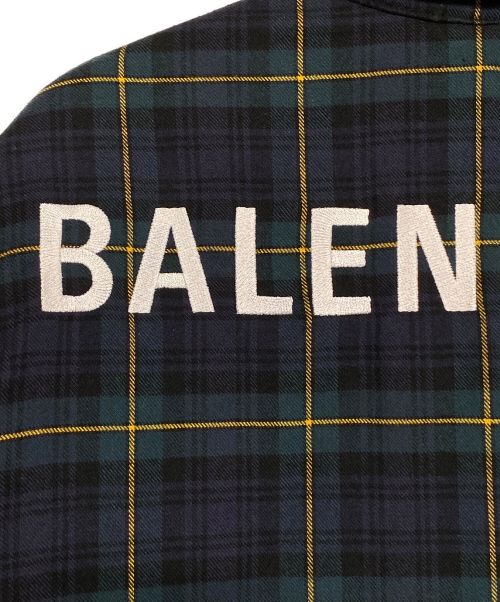 BALENCIAGA（バレンシアガ）BALENCIAGA (バレンシアガ) Logo Padedd Shirt ブラック サイズ:44の古着・服飾アイテム