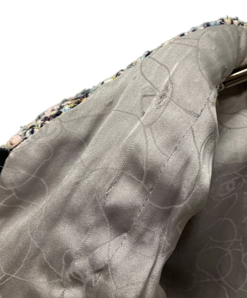 CHANEL（シャネル）CHANEL (シャネル) ツイードジップアップジャケット マルチカラー サイズ:34の古着・服飾アイテム