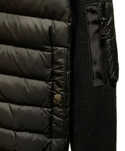 MONCLER（モンクレール）MONCLER (モンクレール) CARDIGAN TRICOT ブラック サイズ:Ｓの古着・服飾アイテム