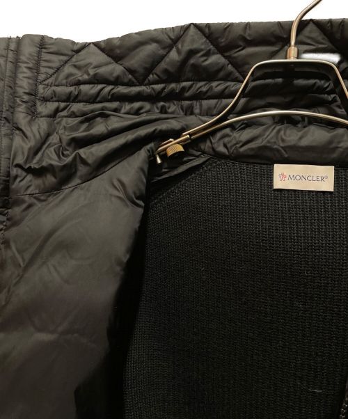 MONCLER（モンクレール）MONCLER (モンクレール) CARDIGAN TRICOT ブラック サイズ:Ｓの古着・服飾アイテム