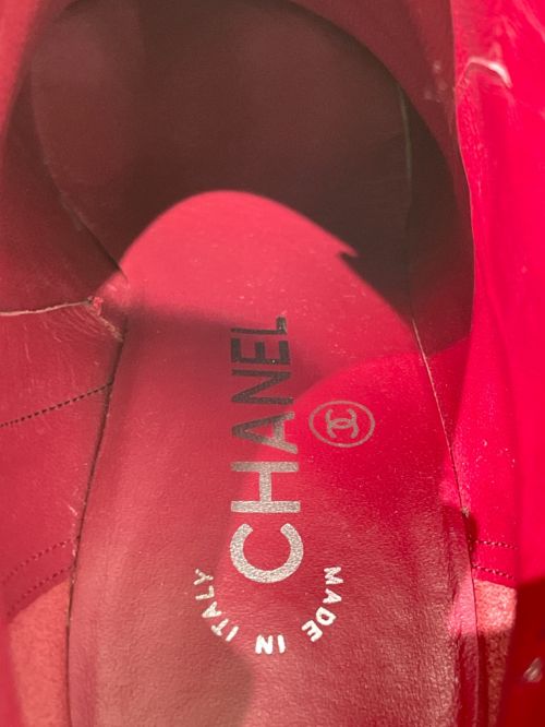 CHANEL（シャネル）CHANEL (シャネル) ターンロックココマークブーツ ブラック サイズ:36.5の古着・服飾アイテム