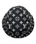 中古・古着 LOUIS VUITTON (ルイ ヴィトン) モノグラム・リバーシブルバケットハット ブラック×ホワイト サイズ:M：70000円
