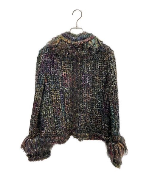 CHANEL（シャネル）CHANEL (シャネル) Mohair Multicolor Jacket マルチカラー サイズ:40の古着・服飾アイテム