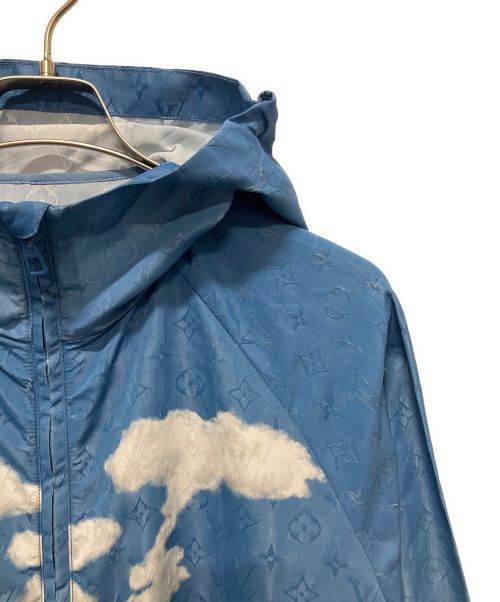 LOUIS VUITTON（ルイ ヴィトン）LOUIS VUITTON (ルイ ヴィトン) モノグラムクラウズウィンドブレーカー スカイブルー サイズ:44の古着・服飾アイテム