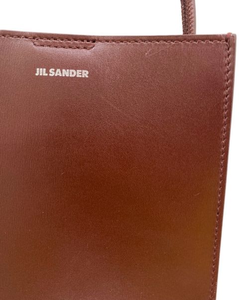 JIL SANDER（ジルサンダー）JIL SANDER (ジルサンダー) TANGLE/ショルダーバッグ ブラウンの古着・服飾アイテム