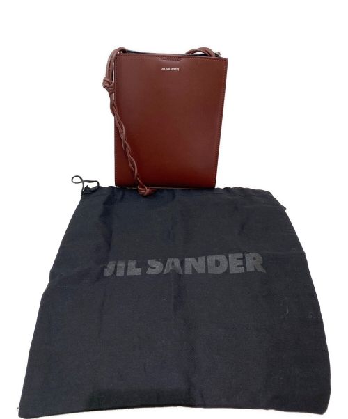 JIL SANDER（ジルサンダー）JIL SANDER (ジルサンダー) TANGLE/ショルダーバッグ ブラウンの古着・服飾アイテム