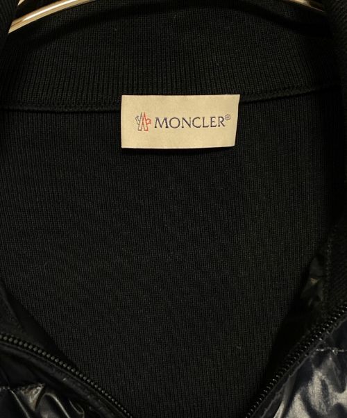 MONCLER（モンクレール）MONCLER (モンクレール) CARDIGAN TRICOT ネイビー サイズ:SIZE Lの古着・服飾アイテム