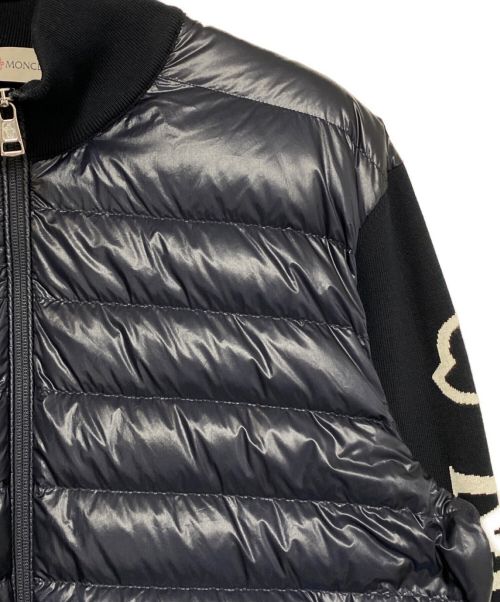 MONCLER（モンクレール）MONCLER (モンクレール) CARDIGAN TRICOT ネイビー サイズ:SIZE Lの古着・服飾アイテム