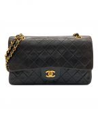 CHANELシャネル）の古着「マトラッセ25」｜ブラック