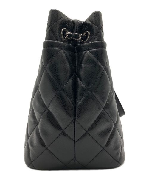 CHANEL（シャネル）CHANEL (シャネル) ココマーク チェーントートバッグ ブラックの古着・服飾アイテム