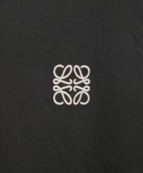 LOEWE（ロエベ）LOEWE (ロエベ) アナグラムロゴTシャツ ブラック サイズ:Mの古着・服飾アイテム