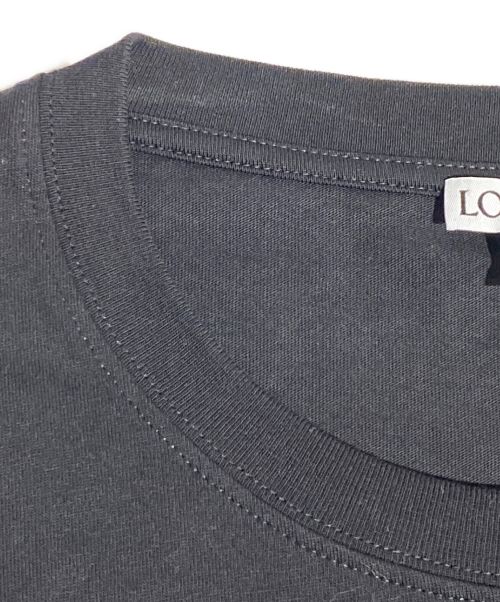 LOEWE（ロエベ）LOEWE (ロエベ) アナグラムロゴTシャツ ブラック サイズ:Mの古着・服飾アイテム