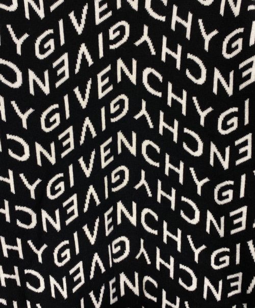 GIVENCHY（ジバンシィ）GIVENCHY (ジバンシィ) Refracted Logo Cardigan ブラック サイズ:Sの古着・服飾アイテム
