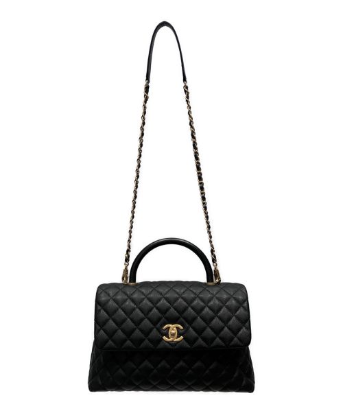 CHANEL（シャネル）CHANEL (シャネル) ココハンドル ブラック サイズ:-の古着・服飾アイテム