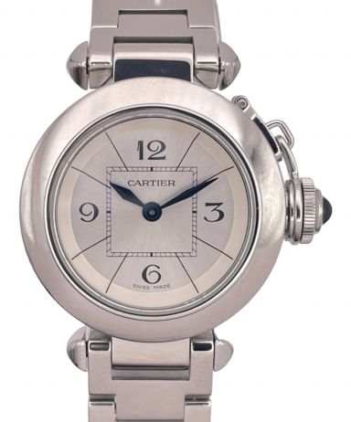 Cartier ミスパシャ 中古・古着通販】Cartier (カルティエ) ミスパシャ シルバー文字盤
