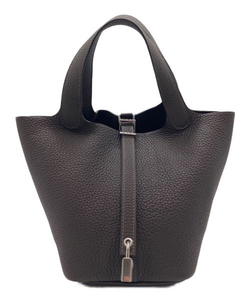 HERMES（エルメス）HERMES (エルメス) ピコタンPM / ハンドバッグ マカサー サイズ:PMの古着・服飾アイテム