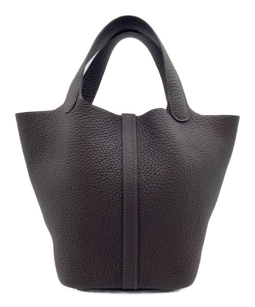 HERMES（エルメス）HERMES (エルメス) ピコタンPM / ハンドバッグ マカサー サイズ:PMの古着・服飾アイテム