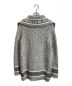Christian Dior (クリスチャン ディオール) ネックロゴニットカーディガン グレー サイズ:36：180000円