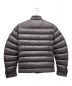 PRADA (プラダ) NYLON LUCIDバイカーダウンジャケット パープルグレー サイズ:44：79800円