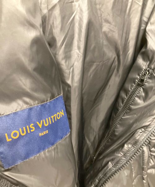 LOUIS VUITTON（ルイ ヴィトン）LOUIS VUITTON (ルイ ヴィトン) フラワーキルティングダウン ブラック サイズ:50の古着・服飾アイテム