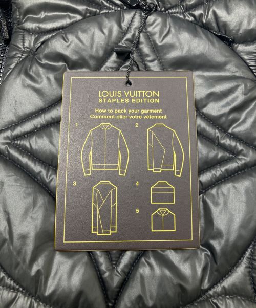 LOUIS VUITTON（ルイ ヴィトン）LOUIS VUITTON (ルイ ヴィトン) フラワーキルティングダウン ブラック サイズ:50の古着・服飾アイテム