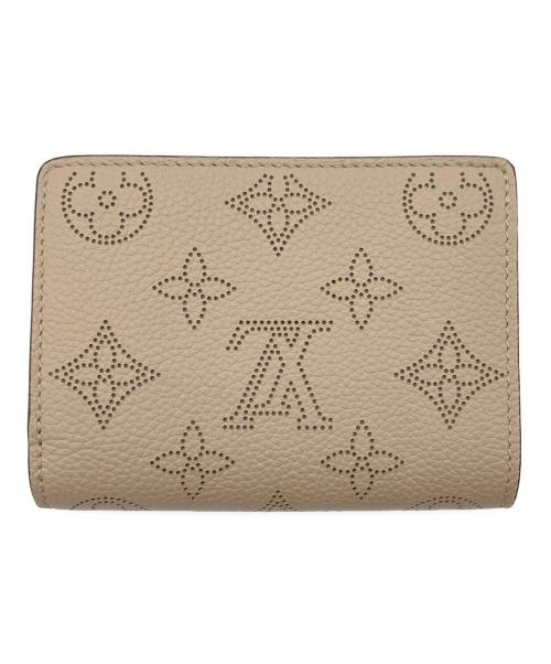 LOUIS VUITTON（ルイ ヴィトン）LOUIS VUITTON (ルイ ヴィトン) ポルトフォイユ クレア/コンパクトウォレット ベージュの古着・服飾アイテム