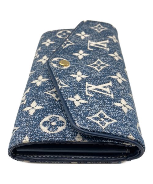 LOUIS VUITTON（ルイ ヴィトン）LOUIS VUITTON (ルイ ヴィトン) ポルトフィユサラ/長財布 ブルーの古着・服飾アイテム