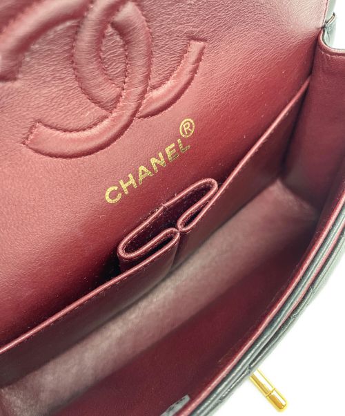 CHANEL（シャネル）CHANEL (シャネル) マトラッセ23/Wフラップ チェーンショルダー バッグ ブラック サイズ:23の古着・服飾アイテム