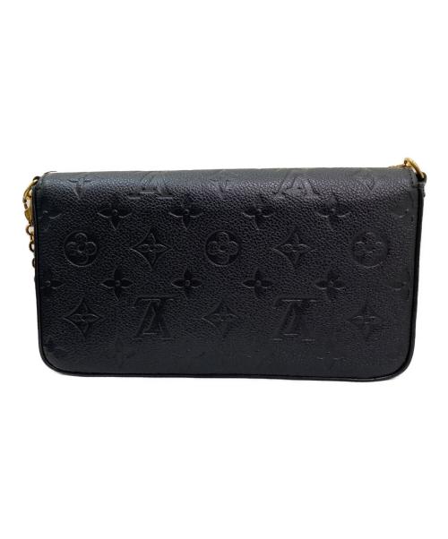 LOUIS VUITTON（ルイ ヴィトン）LOUIS VUITTON (ルイ ヴィトン) ポシェット・フェリシー ブラックの古着・服飾アイテム