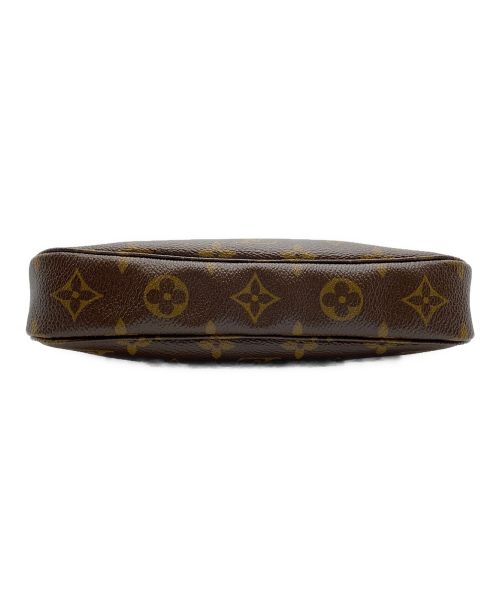 LOUIS VUITTON（ルイ ヴィトン）LOUIS VUITTON (ルイ ヴィトン) 村上隆 (ムラカミタカシ) ポシェットアクセソワール ブラウンの古着・服飾アイテム