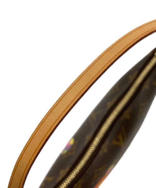 LOUIS VUITTON（ルイ ヴィトン）LOUIS VUITTON (ルイ ヴィトン) 村上隆 (ムラカミタカシ) ポシェットアクセソワール ブラウンの古着・服飾アイテム