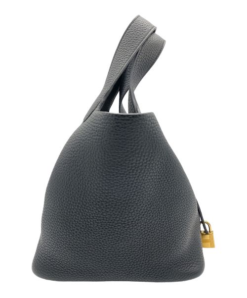 HERMES（エルメス）HERMES (エルメス) ピコタンロックPM/ハンドバッグ ブラック サイズ:PMの古着・服飾アイテム