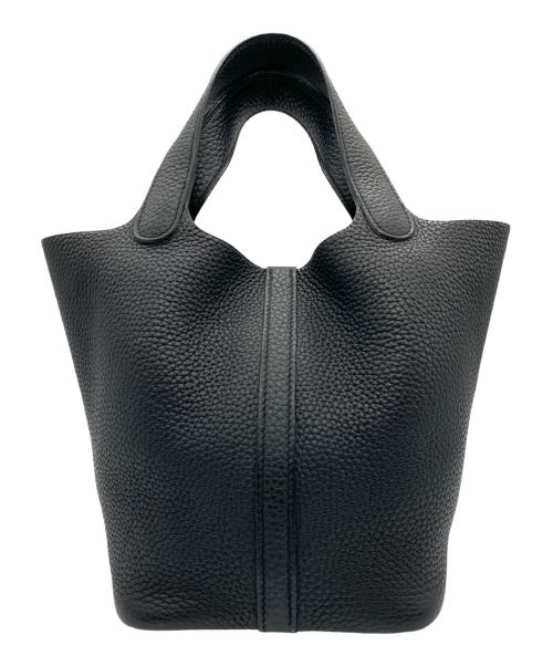 HERMES（エルメス）HERMES (エルメス) ピコタンロックPM/ハンドバッグ ブラック サイズ:PMの古着・服飾アイテム