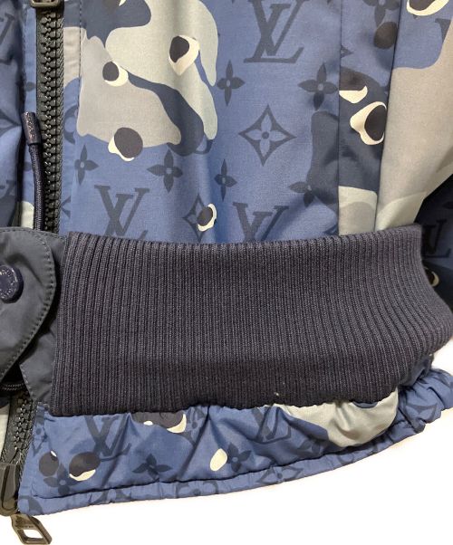 LOUIS VUITTON（ルイ ヴィトン）LOUIS VUITTON (ルイ ヴィトン) リバーシブルナイロンジャケット ブルー サイズ:44の古着・服飾アイテム