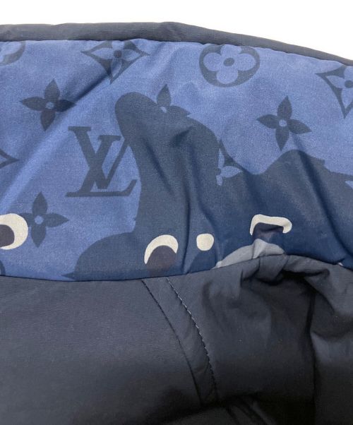 LOUIS VUITTON（ルイ ヴィトン）LOUIS VUITTON (ルイ ヴィトン) リバーシブルナイロンジャケット ブルー サイズ:44の古着・服飾アイテム