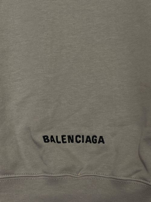 BALENCIAGA（バレンシアガ）BALENCIAGA (バレンシアガ) オーバーサイズパーカー グレー サイズ:XSの古着・服飾アイテム