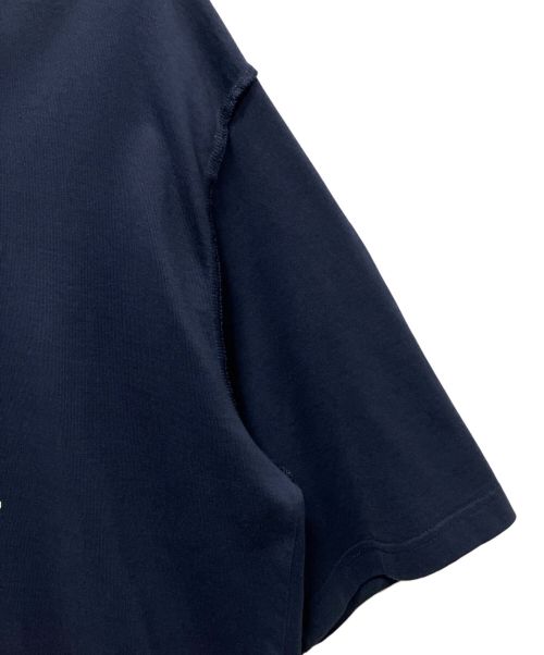 LOUIS VUITTON（ルイ ヴィトン）LOUIS VUITTON (ルイ ヴィトン) LVステッチ エンブロイダリーTシャツ ネイビー サイズ:4Lの古着・服飾アイテム