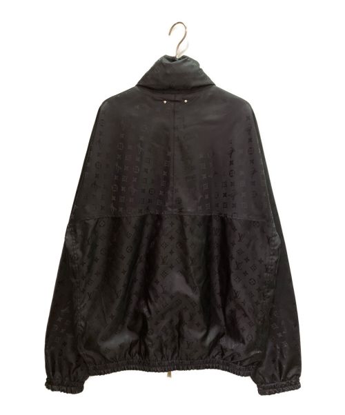 LOUIS VUITTON（ルイ ヴィトン）LOUIS VUITTON (ルイ ヴィトン) リバーシブルナイロンジャケット ブラック×グリーン サイズ:52の古着・服飾アイテム