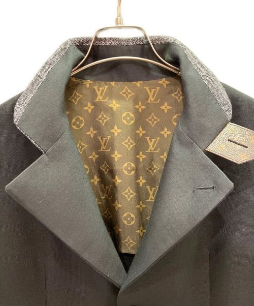 LOUIS VUITTON（ルイ ヴィトン）LOUIS VUITTON (ルイ ヴィトン) テーラード ベスト ブラック サイズ:38の古着・服飾アイテム