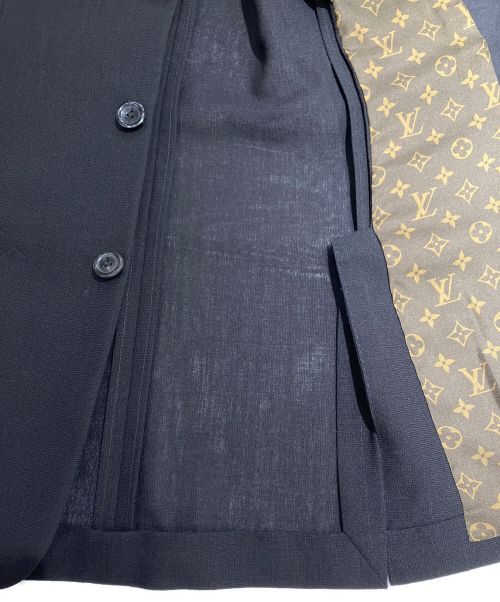 LOUIS VUITTON（ルイ ヴィトン）LOUIS VUITTON (ルイ ヴィトン) テーラード ベスト ブラック サイズ:38の古着・服飾アイテム