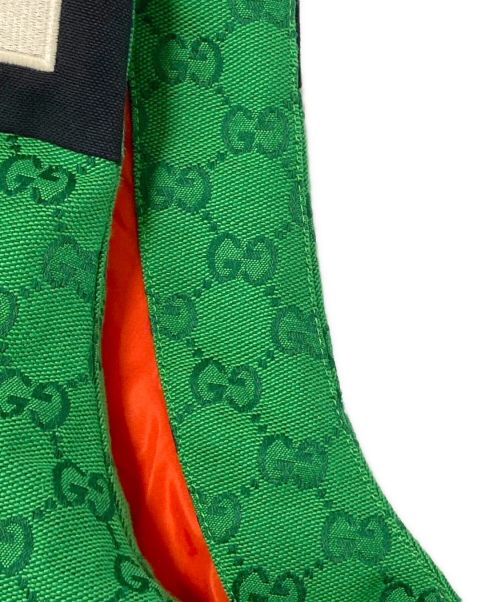 GUCCI（グッチ）GUCCI (グッチ) THE NORTH FACE (ザ ノース フェイス) GGダウンベスト グリーン サイズ:Sの古着・服飾アイテム