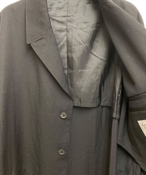 YOHJI YAMAMOTO（ヨウジヤマモト）YOHJI YAMAMOTO (ヨウジヤマモト) ロングジャケット ブラック サイズ:3の古着・服飾アイテム