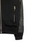 中古・古着 GIVENCHY (ジバンシィ) レザースリーブジップパーカー ブラック サイズ:44：64800円