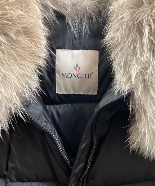 MONCLER（モンクレール）MONCLER (モンクレール) HIRONDELLE/ダウンコート ブラックの古着・服飾アイテム